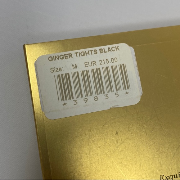 Agent Provocateur Ginger SOIREE Black Tights NEW $255 - Picture 9 of 13